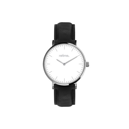Armbanduhr RETIME BASIC 330-4 schwarz-weiß