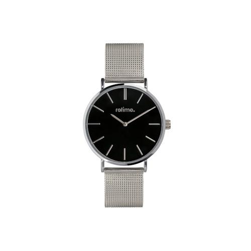 Armbanduhr RETIME BASIC 330-4 silber-schwarz