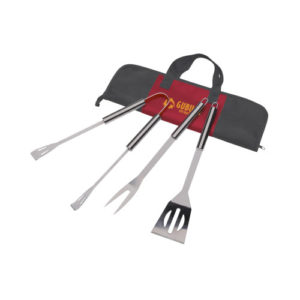 BBQ-Kit Barbecue-Set rot