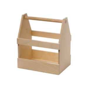 Bierflaschenträger Six Pack aus Holz