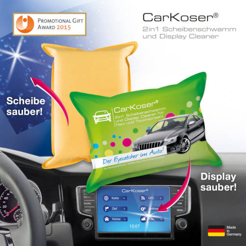CarKoser® Classic Scheibenschwamm 2 in 1