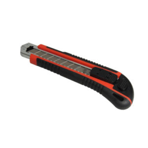Cuttermesser Profi schwarz-rot