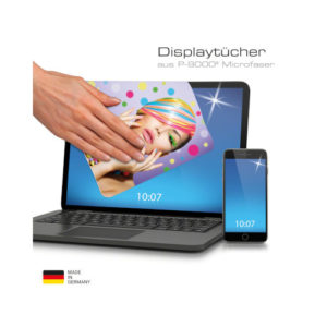 Displaytücher aus P-9000® Microfaser