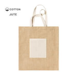 Einkaufstasche aus Jute und Baumwolle Flobux