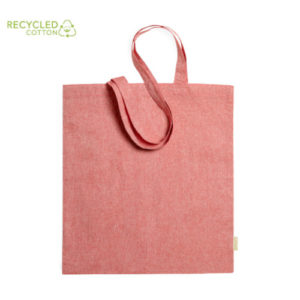 Einkaufstasche aus recycelter Baumwolle Graket rot