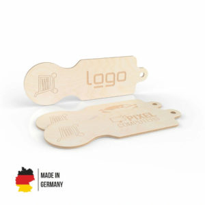 Einkaufswagenlöser aus Holz