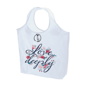 Faltbare Tasche Persey weiß