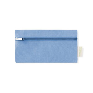 Federmappe aus recycelter Baumwolle blau
