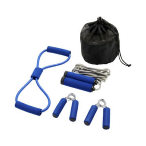 Fitness Set Dwayne blau