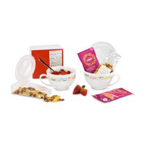 Geschenkset Jumbotasse mit Müsli