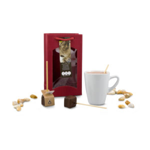 Geschenkset Schokostick in Tasse