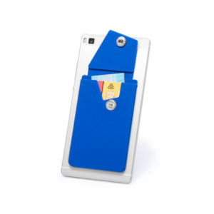 Handy Kartenhalter blau