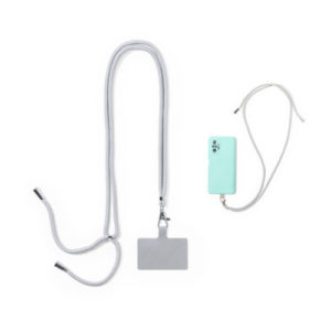 Handy-Lanyard grau