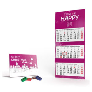 Jahreskalender mit Lindt Adventskalender
