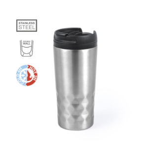 Kaffeebecher Dritox silber