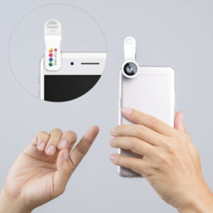 Kameraobjektive fürs Handy weiss
