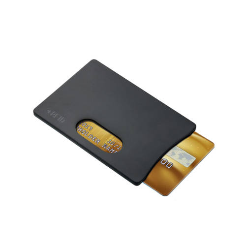 Kartenetui mit RFID Ausleseschutz REFLECTS - JUNEAU schwarz