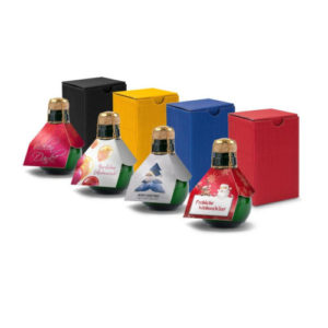 Kleinste Sektflasche der Welt in 17 Designs