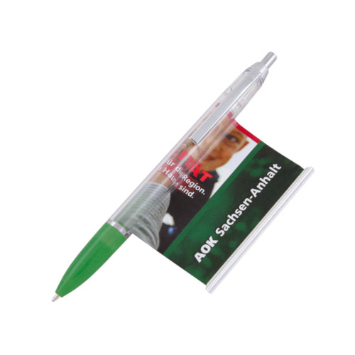 Kugelschreiber Banner Sylt dunkelgrün
