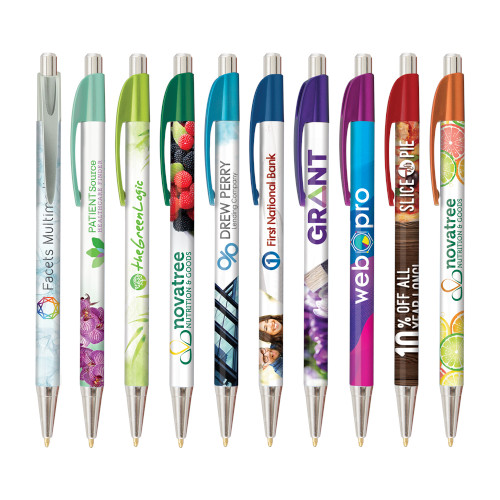 Kugelschreiber Dia Chrome Farbübersicht