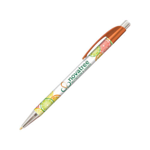 Kugelschreiber Dia Chrome orange