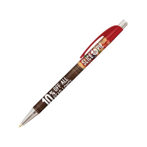 Kugelschreiber Dia Chrome rot