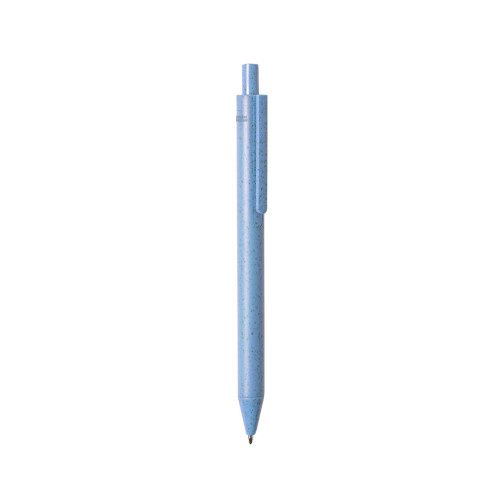 Kugelschreiber Harry aus Weizenstroh blau