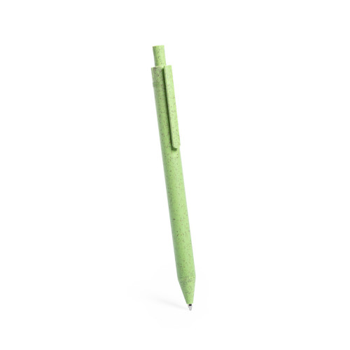 Kugelschreiber Harry aus Weizenstroh grün