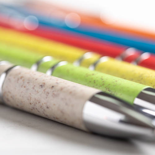Kugelschreiber Nukot aus Weizenstroh Farbübersicht