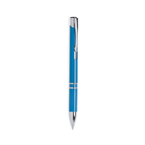 Kugelschreiber Nukot aus Weizenstroh blau