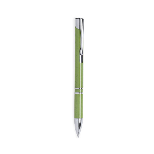 Kugelschreiber Nukot aus Weizenstroh grün