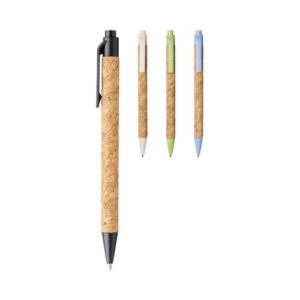 Kugelschreiber aus Kork und Weizenstroh Farbübersicht