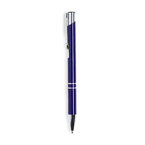 Kugelschreiber aus recyceltem Aluminium Luggins blau