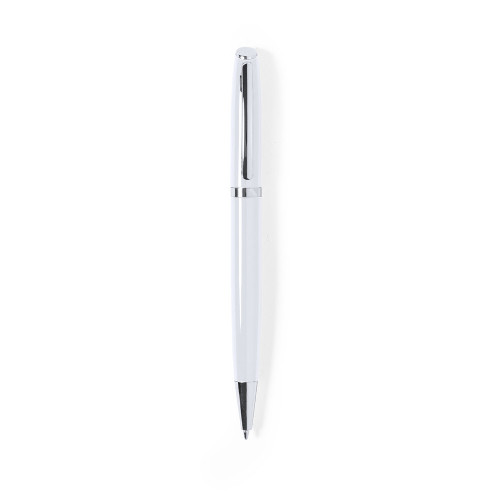 Kugelschreiber aus recyceltem Aluminium weiß