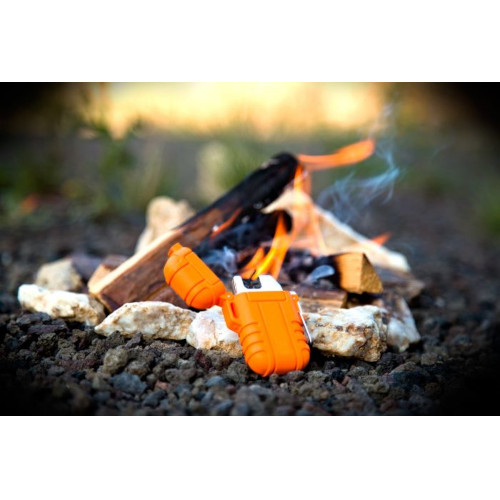 Lichtbogen Feuerzeug Outdoor orange