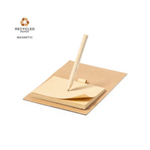 Magnet inklusive Recycling Notizpapier