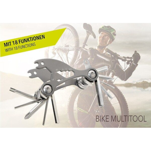 Multifunktions-Werkzeug "Bike Multitool" grau