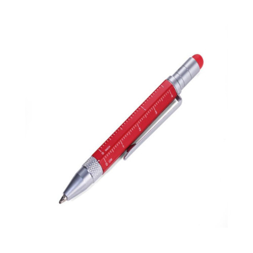 Multitasking-Kugelschreiber Liliput Tool Pen rot