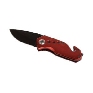 Notfallmesser Gurtschneider rot