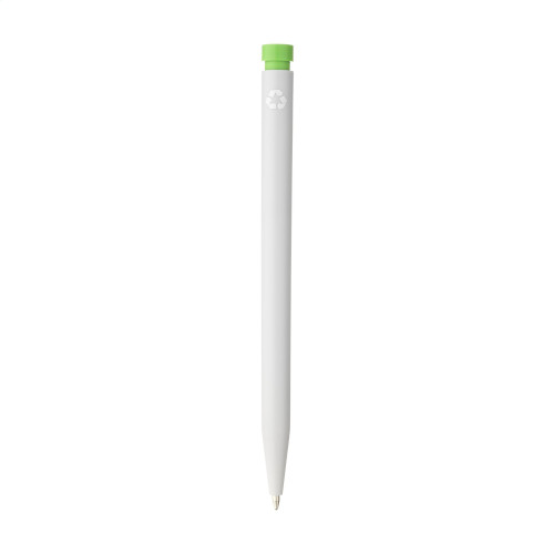 Post Consumer Recycled Kugelschreiber grau-grün