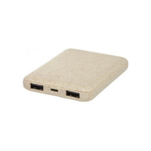Powerbank aus Weizenstroh