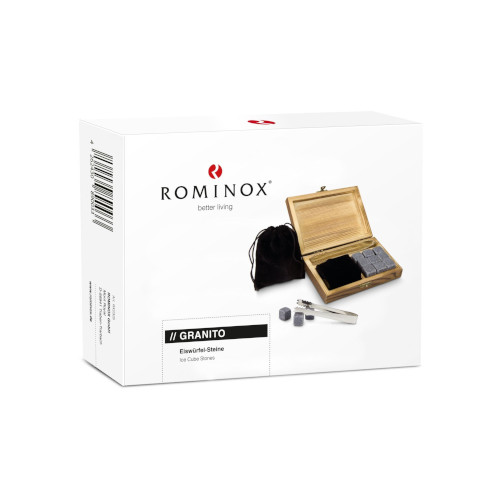 ROMINOX® Eiswürfel Steine Granito Verpackung