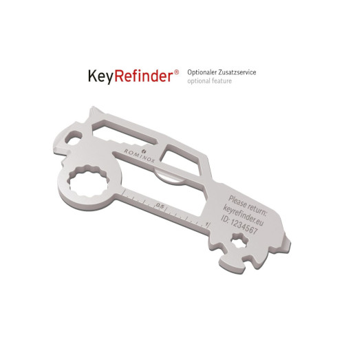 ROMINOX® Key Tool in Auto Form mit 19 Funktionen