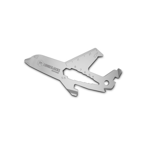 ROMINOX® Key Tool in Flugzeug Form mit 18 Funktionen