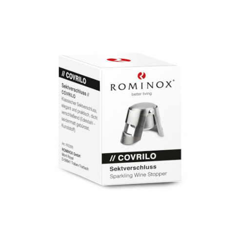 ROMINOX® Sektverschluss Covrilo Verpackung