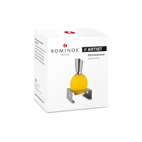 ROMINOX® Zitronenpresse Artist Verpackung