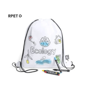 RPET-Kinderrucksack zum Bemalen