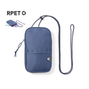 RPET-Umhängetasche Landry marine-blau