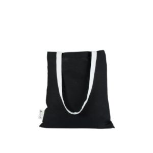 Recycling Baumwolltasche Siena schwarz