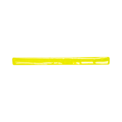 Reflektierendes Schnapparmband gelb